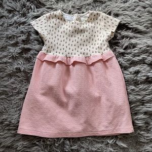 ZARA girl dress size 3-4 PINK FLOWERS